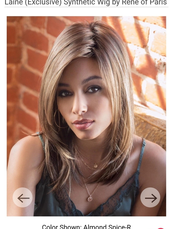 Rene Of Paris Other - Synthetic Women's Wig in Almond Spice-R by Rene of Paris With Stand